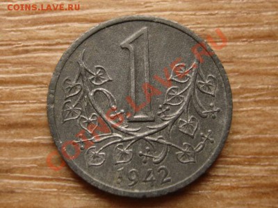 Богемия и Моравия 1 крона 1942 цинк до 23.04.13 в 21.00 М - IMG_1791