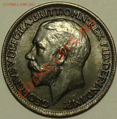 ВЕЛИКОБРИТАНИЯ - Фаритнг 1916 - Георг V - до 27 апреля - 574