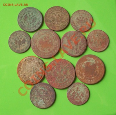 12 нечищенных монет до 1917 г 24.04 в 22.00мск - yiMRoJ1WDcu