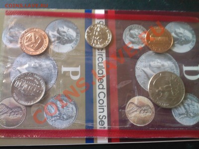 США 1,5,10,25 центов UNC 1984 В ЗАПАЙКЕ до 25.04 - 22042013(009)