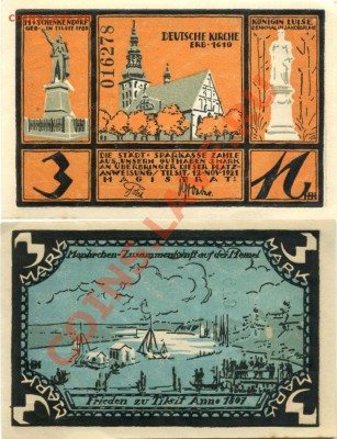 Восточная Пруссия 3марки 1921гТильзит(Советск)23.04.13 22-00 - File8921 копия