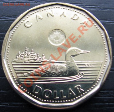 X63 Канада 1$ 2012 UNC до 29.04 в 22°° - X63 1$ 2012_1