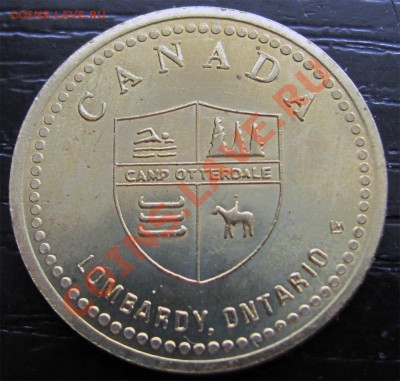 X67 Канада Торговый жетон 1$ Camp Otterdale 29.04 в 22°° - X66 Otterdale Token_2