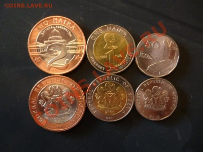 ДК Красивые наборы иностранных монет недорого - Нигерия.JPG