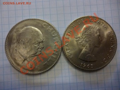 ДК Красивые наборы иностранных монет недорого - Черчиль.JPG