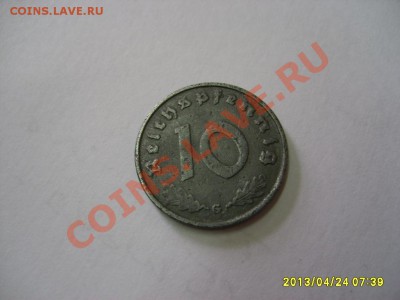 ГЕРМАНИЯ,ЦИНК: 10 ПФЕННИГОВ 1941 G !!до 25.04.2013 - S6000348.JPG