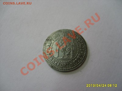 ГЕРМАНИЯ,KRIEGSGELD 10 ПФЕННИГОВ 1919,ФРАНКФУРТ!до25.04.2013 - S6000396.JPG