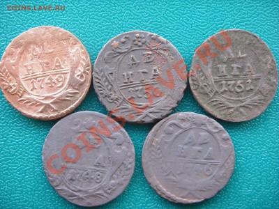 Денга 1749,48,50,51,56 годов - SDC15396.JPG