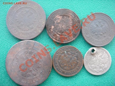Царизм лот из 6 монет - SDC15399.JPG
