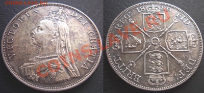 Двойные флорины. Британия. Полное собрание. - 1889 inverted