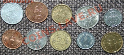 Набор иностранных монет. Окончание: 27.04.13. в 22.00. МСК - Набор 6 1