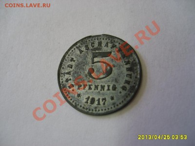 ASCHAFFENBURG,НОТГЕЛЬД,5 + 10 ПФЕННИГОВ 1917 !до 25.04.2013 - S6000508.JPG