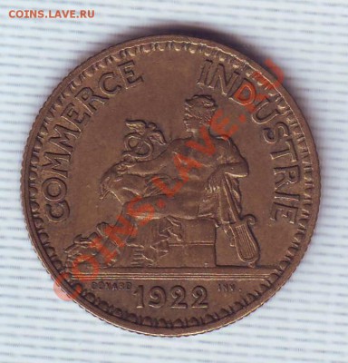 Франция.2 Франка.1922.Меркурий. до 30 апреля - 19220001.JPG