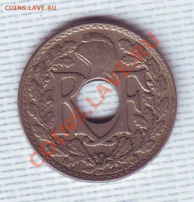 Франция.10 Сантимов.1925. до 30 Апреля - 19250005.JPG