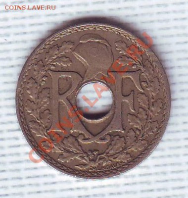 Франция.5 Сантимов.1924. до 30 Апреля - 5с.JPG