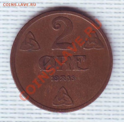 Норвегия. 2 Оре.1935. до 30 Апреля - 19350003.JPG