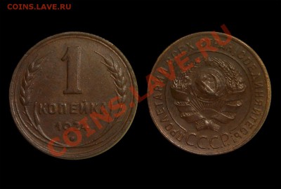 1 копейка 1924, с венчиком? - 1к.-1924