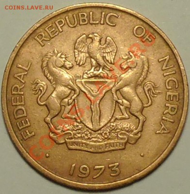 НИГЕРИЯ - 1 кобо 1973 - Нефтяные вышки - до 30 апреля - 329