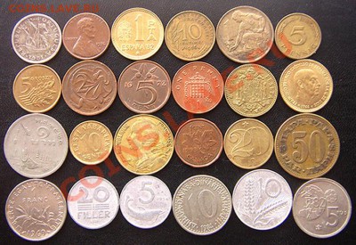 53 разные монеты. Окончание 25 апреля в 22.00мск - 5095