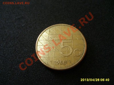 НИДЕРЛАНДЫ: 5 ГУЛЬДЕНОВ 1988 год(БЕАТРИКС)!! до 26.04.2013 - S6000590.JPG
