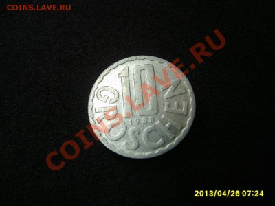 АВСТРИЯ: 10 ГРОШЕН 1988 год ( алюминий)!!до 26.04.2013 - S6000583.JPG