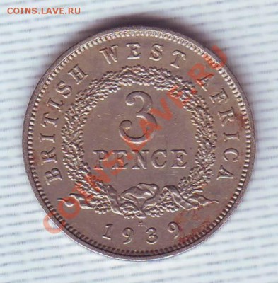 Брит.Зап.Африка.3 Пенса.1939.H. до 1 мая - 1939  3 пенс0001.JPG