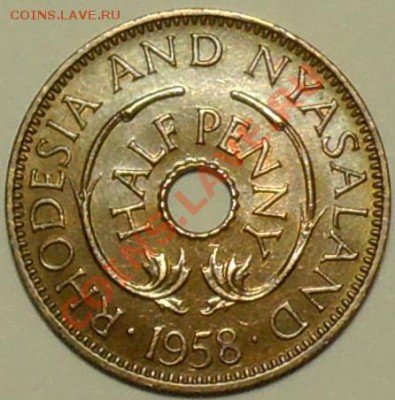 2 пенни 1958 - Жирафы - до 1 мая - 457