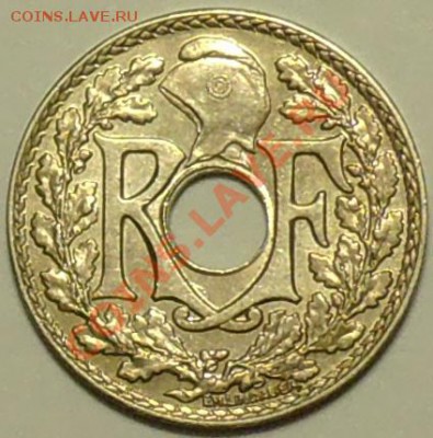 ФРАНЦИЯ - 10 сантимов 1923 - до 1 мая - 442