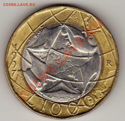 ИТАЛИЯ 1000 ЛИР 1997 ЕВРОСОЮЗ ДО 02.05.13 В 22.00МСК (4694) - img140