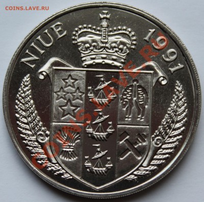 Ниуэ. 5 долларов 1991. 100 лет баскетболу. - 2