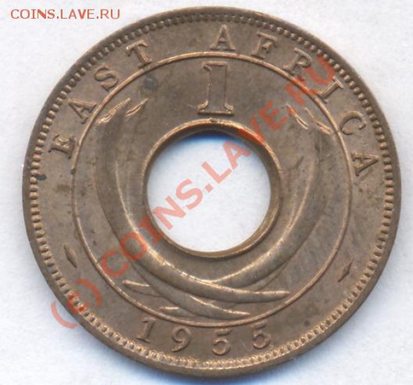 Восточная Африка 1 цент.1955 г. До 5.12.09. 20-00 МСК. - 7
