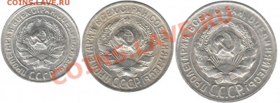 10, 15, 20 копеек 1930 г. до 30.04.2013 21.00 МСК - погодовка аверс