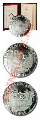 монеты США (вроде как небольшой каталог всех монет США) - 1976_EXO_08887