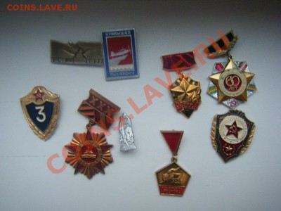 советские знаки на армейскую тему - DSCF3305.JPG