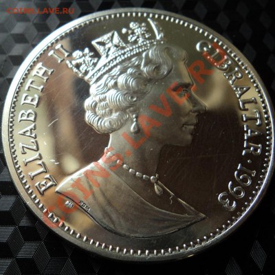 1 крона Гибралтар 1993 генерал Сикорский - DSC00441ф