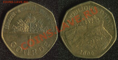 Инострань (Африка, Азия, Америка и немного Европы) - Гаити 1 гурд 2009 (130)