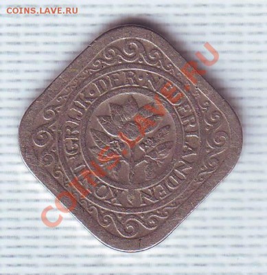 Нидерланды.5 Центов.1913.Квадратная. до 3 Мая - 1913.JPG