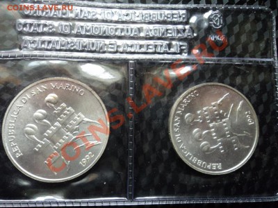 500 и 1000 лир Сан Марино Олимпиада 92 - DSC00478ф