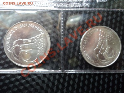 500 и 1000 лир Сан Марино Олимпиада 84 - DSC00481ф