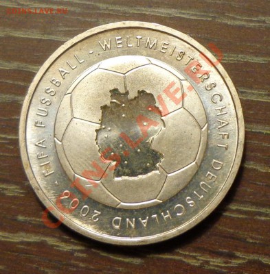 ГЕРМАНИЯ - 10 евро ЧМ по футболу 2006, до 4.05, 22.00 - ЧМ по футболу 2006 - 1 (2003)