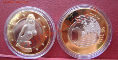 6 SEX EUROS + Копии монет Царской Росиии и РСФСР! Позолота! - DSC04736