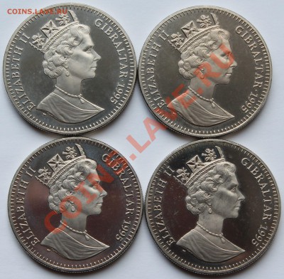 Гибралтар 4х1 крона 1995. Олимпиада. Атланта-1996. - 2