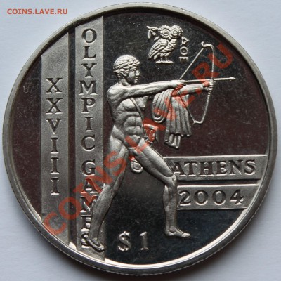 Сьерра-Леоне 1 доллар 2004. Олимпиада. Афины-2004. - 1