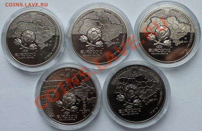 Украина 5х5 гривен 2012. ЕВРО-2012. - 2