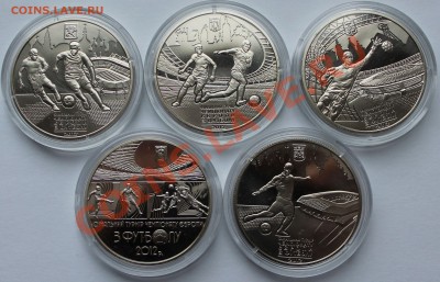 Украина 5х5 гривен 2012. ЕВРО-2012. - 1