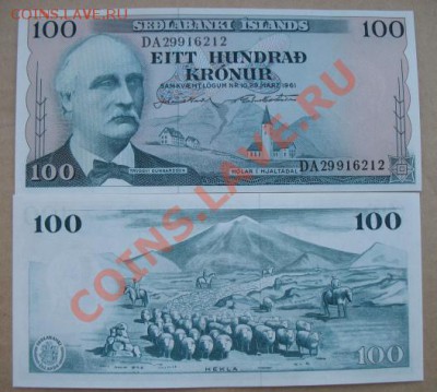Боны, пресс, разные страны. - 100 исл бона