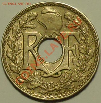 ФРАНЦИЯ - 10 сантимов 1919 - до 5 мая - 612