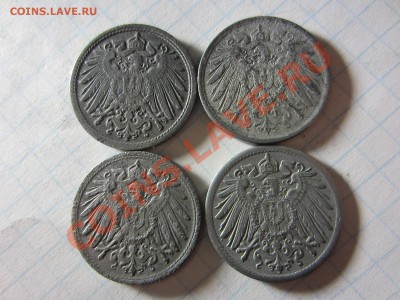Германия 10 пфенниг 1917-21, 4 шт., до 03.05.2013 в 22.00мск - IMG_6386