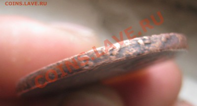 2 копейки перечекан 1757 года-предпродажная оценка - гурт 11