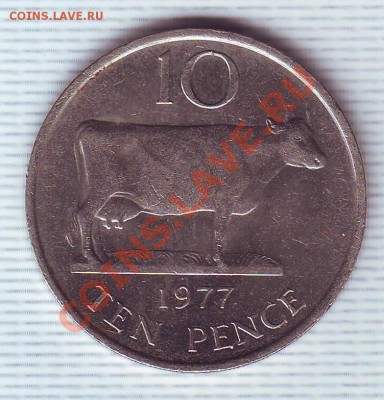 Гернси.10 Пенсов.1977.Корова. до 7 Мая - 19770011.JPG